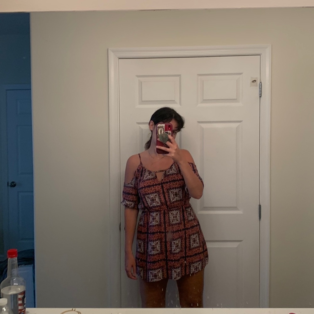 Hippie Rose Pattern Sundress